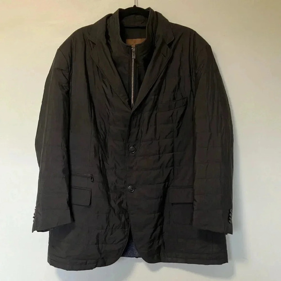Corneliani ID Milestones  O-Jacket 2 in 1 Black - Picture 1 of 13